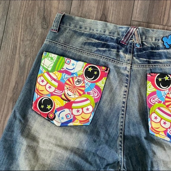 Miskeen Originals Retro Hypebeast Denim Shorts - Picture 11 of 14